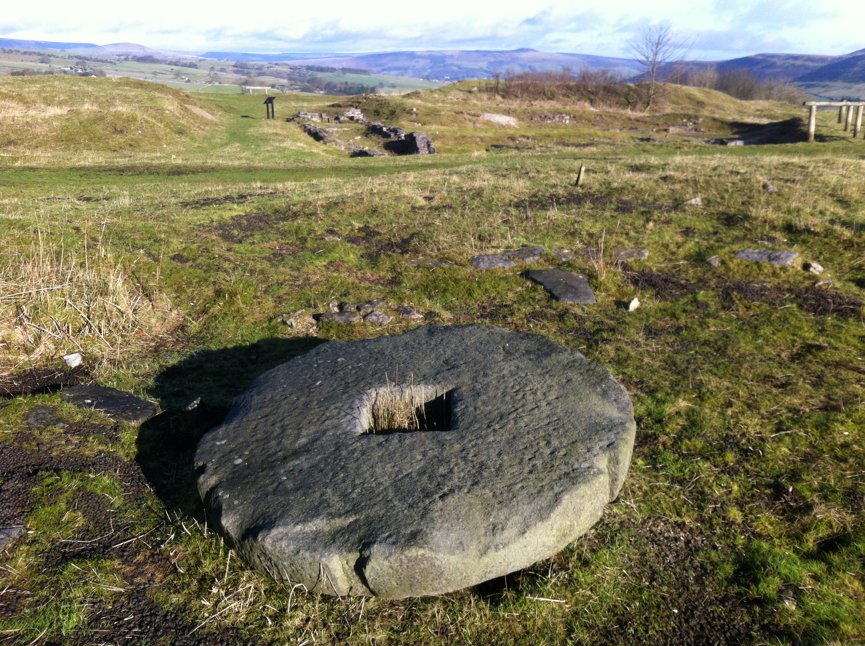 View of Hucklow Edge from High Rake Mine.